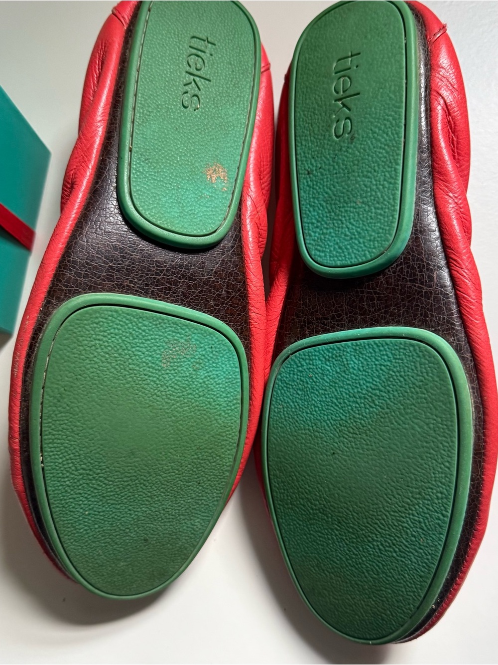 Tieks Poppy Ballet Flats Sz 8 - Picture 6 of 6